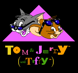 Tom & Jerry (and Tuffy) (USA) Title Screen
